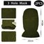 LINSOCLE 2pcs Balaclava - 3-Loch Sturmmaske, Gestrickte Sturmhaube, Multifunktionsmaske, Skimütze für Motorrad und Fahrrad
