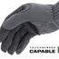 Mechanix Wear - FastFit Wolf Grau Touch Screen Handschuhe (Small, Grau)