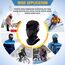 WACCET Sturmhaube Motorrad, Sturmhaube Fahrrad Winter Sturmmaske Warm Winddicht Multifunktions Gesichtsmaske Balaclava Atmungsaktive Skimaske für Herren und Damen Skifahren, Radfahren, Motorrad