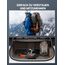 AstroAI Schneeschaufel ausziehbare Schaufel mit verstärktem Aluminiumgriff und Eisenscharnier, tragbar und multifunktional schneeschieber im Winter für Auto, Schneemobil, Camping
