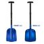 ORIENTOOLS Lawinenschaufel,Alu-Schneeschaufel-Werkzeug für schwere Aufgaben mit teleskopierbarem T-Griff,Universalschaufel für das Auto (abnehmbare, einstellbare Länge: 26 '' - 32 ''; Klinge: 9 '')