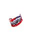 O‘NEAL | Halstuch Schlauch-Schal | Mountainbike Motocross Motorrad | Ungesäumt, Bequemes Material, elastischer Stoff | Neckwarmer USA | Unisex | Rot Weiß Blau | Einheitsgröße