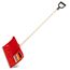 SHW-FIRE | Schneeschieber 50 cm breit, robuster Holzstiel, Schaufel aus Kunststoff, und Aluminiumkante, Schneeschaufel optimal für Schnee räumen auf Gehwegen & Einfahrten | Made in Germany