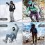 AMFUN Gesichtshaube, Balaclava Gesichtshaube, Sturmhaube, Motorrad Radfahren Ski Sturmhaube, Winddichte Wasserdichte Kopfbedeckung für Winter Sport & Outdoor, UV-Schutzschal für Herren & Damen