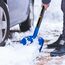 ORIENTOOLS Lawinenschaufel,Alu-Schneeschaufel-Werkzeug für schwere Aufgaben mit teleskopierbarem T-Griff,Universalschaufel für das Auto (abnehmbare, einstellbare Länge: 26 '' - 32 ''; Klinge: 9 '')