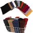 Fleece Halswärmer Thermo Snoods Unisex Dicker Winter Kaltwetter Gestrickter Rundschal für Radfahren Motorradsport (Rot)