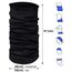 TODO Universal Schlauchschal Winter Halstuch für Laufen Radsport Herren Damen Multifunktionstuch Halswärmer Warm Fleece Winddicht Ski Nackenwärmer Fussball Schwarz (Schwarz - ns1)