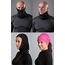 TODO Universal Schlauchschal Winter Halstuch für Laufen Radsport Herren Damen Multifunktionstuch Halswärmer Warm Fleece Winddicht Ski Nackenwärmer Fussball Schwarz (Schwarz - ns1)