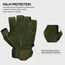 FREE SOLDIER Outdoor Handschuhe Herren Taktische Trainings Motorradhandschuhe Kletter Tactical Handschuhe Halbfinger Gilt für Radfahren Airsoft Militär Paintball (XL,Armeegrün)