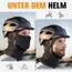 YANIKY Sturmhaube Atmungsaktiv Sturmmaske UV-Schutz Balaclava Herren Damen Gesichtshaube für Motorrad, Fahrrad, Radfahren, Outdoor Sports