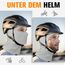 YANIKY Sturmhaube Atmungsaktiv Sturmmaske UV-Schutz Balaclava Herren Damen Gesichtshaube für Motorrad, Fahrrad, Radfahren, Outdoor Sports
