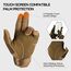 FREE SOLDIER Outdoor Handschuhe Herren Taktische Trainings Motorradhandschuhe Kletter Tactical Handschuhe Vollfinger Handschuhe Gilt für Radfahren Airsoft Militär Paintball (S,Sandfarbe)