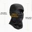 FanVince Sturmhaube Winter Thermo Motorrad Fahrrad Sturmmaske - Balaclava Gesichtshaube Warm Polar Fleece Skimaske Winddicht Ski Maske für Herren Damen Schwarz