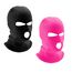 LINSOCLE 2pcs Balaclava - 3-Loch Sturmmaske, Gestrickte Sturmhaube, Multifunktionsmaske, Skimütze für Motorrad und Fahrrad