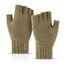 JUNRUI Fingerlose Handschuhe, Handschuhe ohne Finger Winter Warme Strickhandschuhe Arbeiten Camping Wandern Laufen Radfahren Fahren für Herren und Damen