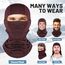 ICOCOPRO Sturmhaube Herbst Winter für Herren & Damen, Winddicht Thermo Balaclava Gesichtsmaske Skimaske Sturmmaske für Outdoor Sports Radfahren, Skifahren, Motorrad, Fahrrad, Einheitsgröße