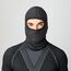 Ladeheid Sturmhaube Winter Skimaske für Herren und Damen Silverplus Thermoaktiv Balaclava Komfort Ideal für Ski Sturmmaske Motorrad Fahrrad LA-127 (Schwarz, XS/S)