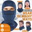 West Biking WESTGIRL Sturmhaube Winter Skimaske, Winddichte warme Gesichtsmaske für Männer Frauen, Kaltes Wetter Thermal Fleece Outdoor Sports Schutzausrüstung für Radfahren, Skifahren, Snowboarden