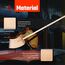 SHW-FIRE | Schneeschieber mit 50cm Schaufel und 150 cm Ovalstiel, Schaufel mit 5-Fach verleimtem Sperrholz mit Aluminium-Schutzkante Premium Schneeschaufel mit Buchenholzstiel | Made in Germany