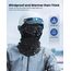 ILM Sturmhaube Winter Motorrad Fahrrad Ski für Herren und Damen Schwarz Dicker