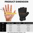 FREE SOLDIER Outdoor Handschuhe Herren Taktische Trainings Motorradhandschuhe Kletter Tactical Handschuhe Halbfinger Gilt für Radfahren Airsoft Militär Paintball (L,Schwarz)