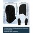 JOKSNK Sturmhaube Winter, Balaclava Gesichtsmaske Herren Damen, Winddichte Vollgesichtsmaske, Fleece Balaclava Skimaske, Motorradmaske, Warme Sturmhaube für Winter Sport und Outdoor Schwarz
