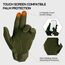 FREE SOLDIER Outdoor Handschuhe Herren Taktische Trainings Motorradhandschuhe Kletter Tactical Handschuhe Vollfinger Handschuhe Gilt für Radfahren Airsoft Militär Paintball (XL,Armeegrün)