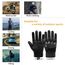 HUNTVP Taktische Handschuhe Touchscreen Militär Einsatzhandschuhe Atmungsaktiv Fahrrad Handschuhe Motorradhandschuhe für Softair Paintball Wandern Klettern Radsport,Schwarz XL