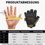 FREE SOLDIER Outdoor Handschuhe Vollfinger Taktische Handschuhe Herren Motorradhandschuhe mit gepolstertem für Fahrrad Airsoft Militär Paintball und andere Outdoor Aktivitäten (Braun, L)