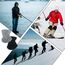 EUPSIIU 2 Stück Winter Loop Schal, Einheitsgröße Schlauchschal Halstuch, Multifunktionstuch Windabweisend Halswärmer für Outdoor Sport Radsport Laufen Ski Motorrad(Grau, Schwarz)