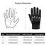 HUNTVP Taktische Handschuhe Touchscreen Militär Einsatzhandschuhe Atmungsaktiv Fahrrad Handschuhe Motorradhandschuhe für Softair Paintball Wandern Klettern Radsport,Schwarz XL
