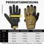 FREE SOLDIER Outdoor Handschuhe Vollfinger Taktische Handschuhe Herren Motorradhandschuhe mit gepolstertem für Fahrrad Airsoft Militär Paintball und andere Outdoor Aktivitäten(Braun, S)