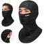 ILM Sturmhaube Winter Motorrad Fahrrad Ski für Herren und Damen Schwarz Dicker