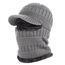 AYPOW Wintermantel aus Sturmhaube mit flexiblem Halswärmer, winddichter, Unisex Warmer Ski-Gesichtsmaske für Outdoor-Sportarten