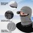 AYPOW Wintermantel aus Sturmhaube mit flexiblem Halswärmer, winddichter, Unisex Warmer Ski-Gesichtsmaske für Outdoor-Sportarten