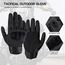 FREE SOLDIER Outdoor Handschuhe Herren Taktische Trainings Motorradhandschuhe Kletter Tactical Handschuhe Vollfinger Handschuhe Gilt für Radfahren Airsoft Militär Paintball (M,Schwarz)