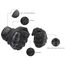 HIKEMAN Handschuhe für Männer und Frauen Touch Screen Hart Knuckle Handschuhe für Outdoor Sport und Arbeit geeignet für Radfahren Motorrad Wandern Klettern Lumbering Heavy Industry (Black, Large)