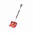 Freund Victoria Schneeschaufel Aluline (Schneeschieber rot, Blattbreite 54 cm, Schaufel mit Aluminiumstiel 125 cm, mit Alu-Profilkante, hoher Seitenrand) 97352