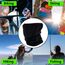 ehsbuy Schlauchschal Herren Damen Ski Halstuch Halswärmer Winter Halstuch Loop Schal Herren Neckwarmer mit Mund Atmungsaktiv für Skifahren Motorrad Sport