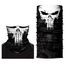 ShopINess Unisex Schlauchschal Halswärmer Neckwarmer Multifunktions schlauchtuch totenkopf für Motorrad Bikes Sport Festival Halloween Karneval Alien