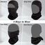 ROTTO (3 Pack Sturmhaube Skimaske Balaclava Gesichtshaube für Fahrrad Motorrad Unisex