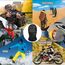 Achiou Skimaske für Herren und Damen, Sturmhaube, Gesichtsabdeckung, Shiesty Maske, UV-Schutz, leicht, für Motorrad, Snowboard, Bunt, Einheitsgröße-XL