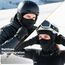 KINGBIKE Sturmhaube Fahrrad Winter Ski Maske Sturmhaube Kaltes Wetter Warm Anti Beschlag Winddicht Skifahren Snowboard Eisfischen Radfahren Motorrad Maske für Männer Frauen Schwarz (Lycra+Fleece, 1)