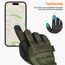 FREE SOLDIER Outdoor Handschuhe Vollfinger Taktische Handschuhe Herren Motorradhandschuhe mit gepolstertem für Fahrrad Airsoft Militär Paintball und andere Outdoor Aktivitäten(Grün, M)