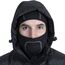 Trespass Moulder, Black, Balaklava / Sturmmaske / Sturmhaube / Kopfhaube / Gesichtsmaske für Erwachsene / Unisex / Damen und Herren, Schwarz