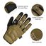 FREE SOLDIER Outdoor Handschuhe Vollfinger Taktische Handschuhe Herren Motorradhandschuhe mit gepolstertem für Fahrrad Airsoft Militär Paintball und andere Outdoor Aktivitäten (Braun, XL)