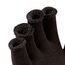 SealSkinz Unisex Solo Nicht Wasserdichter Halbhandschuh ohne Finger aus Merinowolle – Schwarz, Einheitsgröße