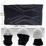 ehsbuy Schlauchschal Herren Damen Ski Halstuch Halswärmer Winter Halstuch Loop Schal Herren Neckwarmer mit Mund Atmungsaktiv für Skifahren Motorrad Sport