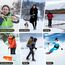 FEIKELUN Sturmhaube Winter sturmmaske Fleece Balaclava Skimaske Warm Gesichtshaube Sturmhaube Mütze Motorrad Fahrrad Skifahren Snowboard Radfahren Herren Damen/Männer für Outdoor Sports