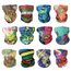 GUIFIER 12 Stück Multifunktionstuch Kopftuch Bandanas Nahtloses Stirnband Schlauchtuch Halstuch, Multifunktionale Kopfbedeckung Magischer Turban für Reiten,Motorrad,Wandern,Angeln Outdoor-Aktivitäten